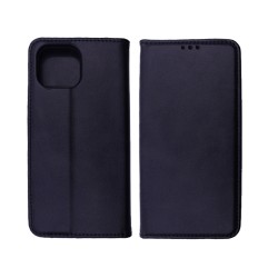Leather Flip Cover with Internal Pocket for Xiaomi Mi 11 Lite Black Leather Flip Cover with Internal Pocket for Xiaomi Mi 11 Lite Black